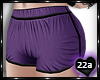 22a_Runner Shorts Purple