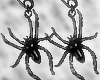 spider earrings m