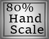 80% Hand Scale