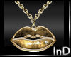 IN} Golden Kiss Necklace