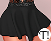 T! Black Short Skirt