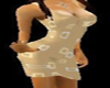 Retro Mini-Dress Tan