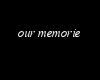 (DI) our memorie 