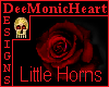 Itty Bitty Rose Horns 1