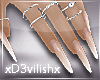 ✘French Nails+Rings