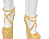[Mae] Fancy Gold Heels