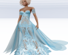 pale blue ballgown