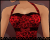 ~D~ Leopard Dress Red