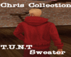 T.U.N.T Red Sweater/hood