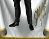 BLACK DRESS SHOES/SOCKS