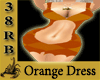 38RB orange dress