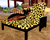 Cheetah Wicker Lounge