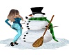 animated snowman