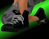 Black And Green Converse