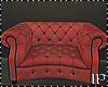Red Vintage Sofa Couch