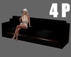 Black Couch 4P