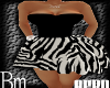 A)Zebra Dress Bm