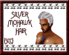 {SCC} Silver Mohawk Hair