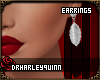 HQ:Ivory Earrings - Red