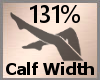 Thick Calf Scale 131% FA