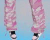 Pink Camo Cargo Pants