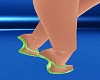 Flip Flops Green