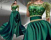 T- Glam Dress green