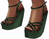 Green Summer Sandals
