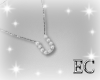 EC| U Necklace Silver