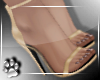 Chic Heels -Gold