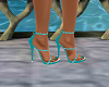Sexy Aqua Heels