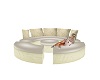 AAP-Cream Round Sofa