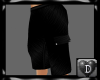 (DP)Black Cargo Shorts