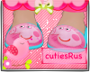 KIDS peppa slippers