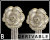DRV Diamond Rose Earring