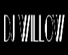 DJ Willow neon sign