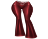 babe red leather pant