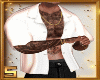 WHITE OPEN SHIRT SET SS
