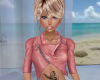 Leather Jacket Pink
