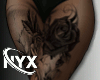! BLACK LACEY TIGHTS RL