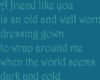 A Friend