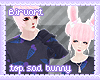 Biru Sad Bunny M