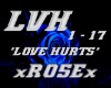'LOVE HURTS'