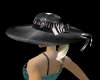 CA Black Ladies Sun Hat