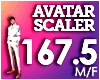 AVATAR SCALER 167.5%