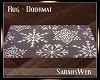 Winter Frost Doormat
