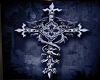 Gothic Blue Cross