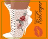 Boots white Gisa