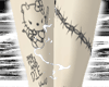 cute legs tattoos RL