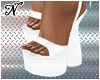 CHIC WHITE HEELS